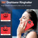 iPhone 13 Sliding Camshield Armor Phone Case with Ring Holder - Red