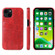 iPhone 13 Fierre Shann Retro Oil Wax Texture PU Leather Case with Card Slots - Red iPhone 13 Fierre Shann Retro Oil Wax Texture PU Leather Case with Card Slots - Red