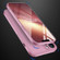 iPhone 13 GKK Three Stage Splicing Full Coverage PC Phone Case - Rose Gold