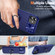 iPhone 13 Sliding Camshield Armor Phone Case with Ring Holder - Blue