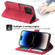 iPhone 13 Dierfeng Dream Line TPU + PU Leather Phone Case - Red iPhone 13 Dierfeng Dream Line TPU + PU Leather Phone Case - Red