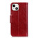 iPhone 13 Nappa Texture Horizontal Flip Leather Case with Holder & Card Slots & Wallet - Red