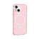 iPhone 13 Terminator Style Glitter Powder MagSafe Magnetic Phone Case - Pink