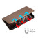 iPhone 13 Carbon Fiber Texture Flip Holder Leather Phone Case - Brown iPhone 13 Carbon Fiber Texture Flip Holder Leather Phone Case - Brown