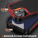 iPhone 13 PC + TPU Shockproof Protective Phone Case - Red+Black