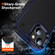 iPhone 13 PC + TPU Shockproof Protective Phone Case - Blue+Black