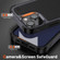 iPhone 13 PC + TPU Shockproof Protective Phone Case - Grey+Black
