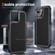 iPhone 13 PC + TPU Shockproof Protective Phone Case - Grey+Black
