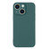 iPhone 13 Silicone Phone Case with Wrist Strap - Deep Green