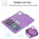 iPhone 13 Retro 2 in 1 Detachable Horizontal Flip Leather Case with Card Slots & Wallet - Purple