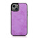 iPhone 13 Retro 2 in 1 Detachable Horizontal Flip Leather Case with Card Slots & Wallet - Purple