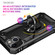 iPhone 13 Shockproof TPU + PC Protective Case with 360 Degree Rotating Holder - Black