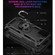 iPhone 13 Shockproof TPU + PC Protective Case with 360 Degree Rotating Holder - Black
