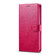 iPhone 13 LC.IMEEKE Calf Texture Horizontal Flip Leather Case with Holder & Card Slots & Wallet - Red