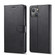 iPhone 13 LC.IMEEKE Calf Texture Horizontal Flip Leather Case with Holder & Card Slots & Wallet - Black