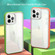 iPhone 13 Color Frame 2 in 1 Hollow Cooling Phone Case - Orange