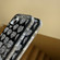 iPhone 13 Love Hearts Diamond Mirror TPU Phone Case - Black