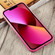iPhone 13 Liquid TPU Silicone Gradient MagSafe Phone Case - Pink Red