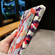 iPhone 13 Precise Hole Camouflage Pattern PC Phone Case - White Purple