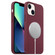 iPhone 13 MagSafe Liquid Silicone Full Coverage Phone Case - Wine Red