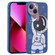 iPhone 13 Spaceman Binoculars Phone Case - Blue and Brown
