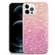 iPhone 13 Gradient Color Shell Texture IMD TPU Shockproof Case - Gradient Orange Pink