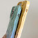 iPhone 13 Wrinkle Gradient Oily Feel TPU Phone Case - Pink Green iPhone 13 Wrinkle Gradient Oily Feel TPU Phone Case - Pink Green