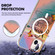 iPhone 13 Marble Pattern Dual-side IMD Magsafe TPU Phone Case - Dream Butterfly