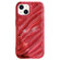 iPhone 13 Laser Sequin Waves TPU Phone Case - Red