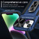 iPhone 13 Camshield Robot TPU Hybrid PC Phone Case - Blue