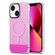 iPhone 13 PC + TPU IMD MagSafe Magnetic Phone Case - Pink