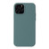 iPhone 13 Solid Color Liquid Silicone Shockproof Protective Case - Pine Green