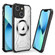 iPhone 13 CD Texture Magsafe Phone Case - Black