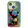 iPhone 13 Animal Pattern Oil Painting Series PC + TPU Phone Case - Colorful Bear