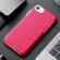 iPhone SE 2022 / SE 2020 / 8 / 7 Business Cross Texture PC Protective Case - Rose Red