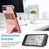 iPhone SE 2022 / SE 2020 / 8 / 7 Ultra-thin Shockproof Protective Case with Holder - Rose Gold