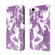 iPhone SE 2022 / SE 2020 / 8 / 7 Cloud Fog Pattern Horizontal Flip Leather Case with Holder & Card Slot & Wallet - Purple