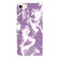 iPhone SE 2022 / SE 2020 / 8 / 7 Cloud Fog Pattern Horizontal Flip Leather Case with Holder & Card Slot & Wallet - Purple