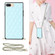 iPhone SE 2022 / SE 2020 / 8 / 7 Elegant Rhombic Pattern Microfiber Leather +TPU Shockproof Case with Crossbody Strap Chain - Blue