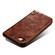 iPhone SE 2022 / SE 2020 / 8 / 7 Baroque Simple Horizontal Flip Leather Case with Holder & Card Slots & Wallet - Light Brown