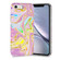 iPhone SE 2022 / SE 2020 / 8 / 7 Laser Glitter Watercolor Pattern Shockproof Protective Case - FD5