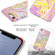 iPhone SE 2022 / SE 2020 / 8 / 7 Laser Glitter Watercolor Pattern Shockproof Protective Case - FD5