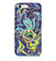 iPhone SE 2022 / SE 2020 / 8 / 7 Laser Glitter Watercolor Pattern Shockproof Protective Case with Ring Holder - FD4