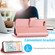 iPhone SE 2022 / SE 2020 / 8 / 7 Calf Texture 2 in 1 Detachable Magnetic Back Cover Horizontal Flip Leather Case with Holder & Card Slots & Wallet & Photo Frame - Rose Gold