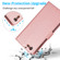 iPhone SE 2022 / SE 2020 / 8 / 7 Calf Texture 2 in 1 Detachable Magnetic Back Cover Horizontal Flip Leather Case with Holder & Card Slots & Wallet & Photo Frame - Rose Gold