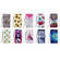 iPhone SE 2022 / SE 2020 / 8 / 7 Painted Pattern Horizontal Flip Leather Case with Holder & Card Slots & Photo Frame - Smoke Marble