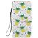 iPhone SE 2022 / SE 2020 / 8 / 7 Painted Pattern Horizontal Flip Leather Case with Holder & Card Slots & Photo Frame - Pineapple