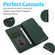 iPhone SE 2022 / SE 2020 / 8 / 7 Calf Texture 2 in 1 Detachable Magnetic Back Cover Horizontal Flip Leather Case with Holder & Card Slots & Wallet & Photo Frame - Green iPhone SE 2022 / SE 2020 / 8 / 7 Calf Texture 2 in 1 Detachable Magnetic Back Cover Horizontal Flip Leather Case with Holder & Card Slots & Wallet & Photo Frame - Green