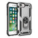 iPhone SE 2022 / SE 2020 Shockproof TPU + PC Protective Case with 360 Degree Rotating Holder - Silver iPhone SE 2022 / SE 2020 Shockproof TPU + PC Protective Case with 360 Degree Rotating Holder - Silver