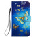 iPhone SE 2022 / SE 2020 / 8 / 7 Painted Pattern Horizontal Flip Leather Case with Holder & Card Slots & Photo Frame - Phnom Penh Butterfly